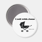 Ik rol met Jezus Magneet (Voorkant / Achterkant)