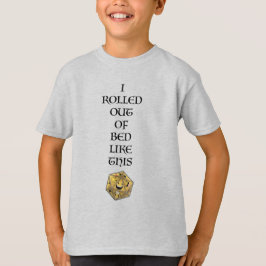 Ik rolde uit bed zoals dit Kinder T-shirt