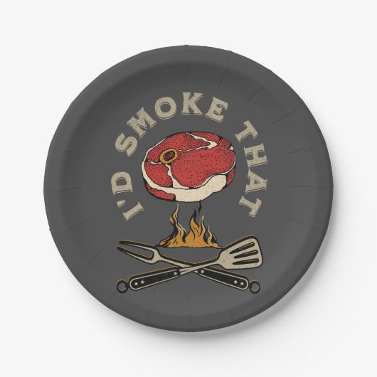 Ik rook dat papieren bordje (Voorkant)