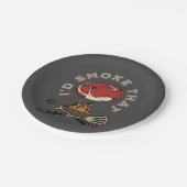 Ik rook dat papieren bordje (Gekanteld)