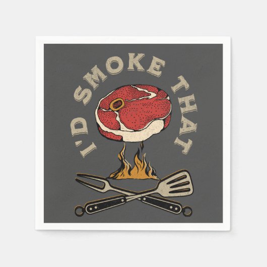 Ik rook dat servet (Voorkant)