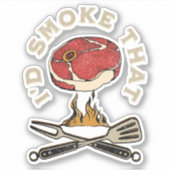 Ik rook dat sticker (Voorkant)