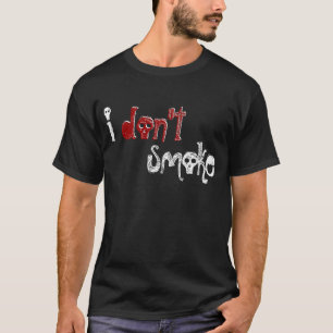 Ik rook niet... t-shirt