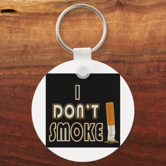 IK ROOKT NIET. SLEUTELHANGER (Voorkant)