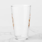 Ik ruik de herfst - Rustic Scarecrow & Sunflower Glas (Links)