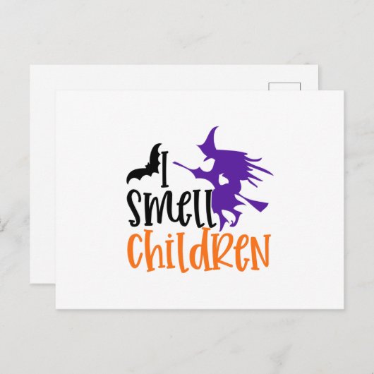 Ik Ruik kinderen Briefkaart (Voorkant / Achterkant)