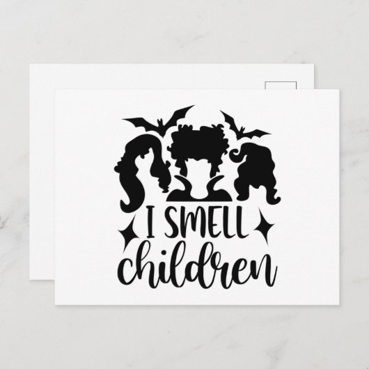 Ik Ruik kinderen Briefkaart (Voorkant / Achterkant)