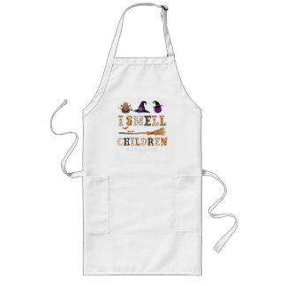 Ik Ruik Kinderen Grappig Lunch Dame Halloween Shir Lang Schort