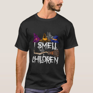 Ik ruik kinderen heksen Halloween Py T-shirt