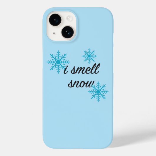 Ik Ruik Sneeuwflake Motif Case-Mate iPhone Case (Achterkant)