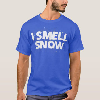 Ik ruik Sneeuwnende cadeaukerst T-shirt