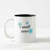 Ik ruik sneeuwvlok koffie Mok (Links)