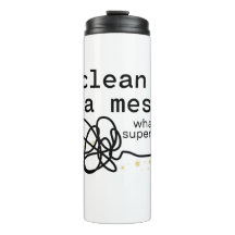 Ik ruim de puinhopen op