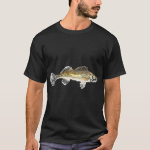 Ik ruk elke kans die ik krijg om retro vis te viss t-shirt