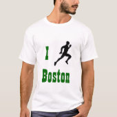 Ik run Boston T-Shirt (Voorkant)