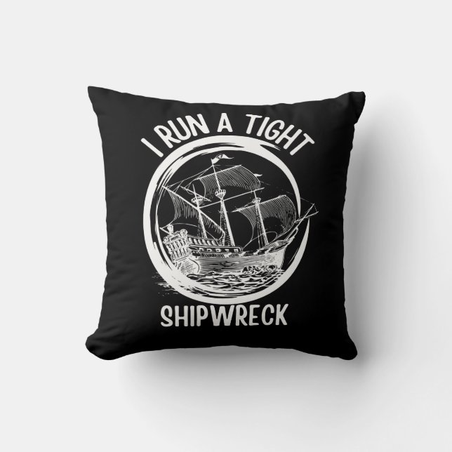 Ik Run Een Strak Scheepswrak, Een Strak Schip Hebb Kussen (Voorkant)