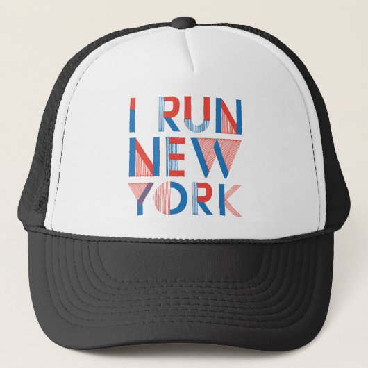 Ik run New York Trucker Pet (Voorkant)
