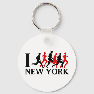 IK RUN NIEUW YORK SLEUTELHANGER