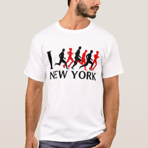 IK RUN NIEUW YORK T-SHIRT