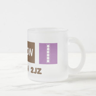 IK RUN OP 2 JZ Coffee Cup Matglas Koffiemok