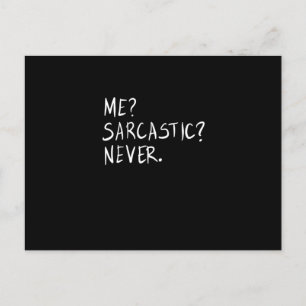 Ik sarcasic nooit briefkaart