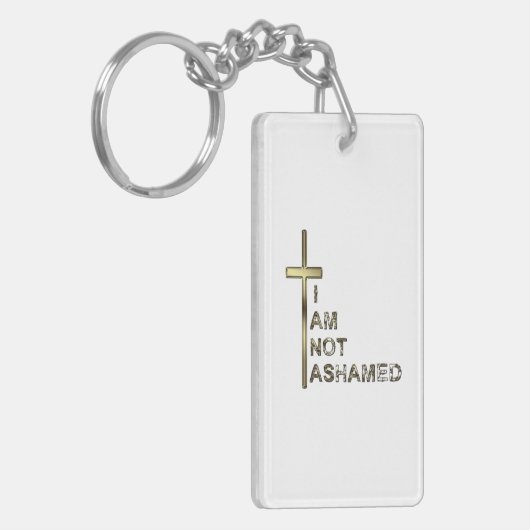 Ik schaam me niet sleutelhanger (Voorkant Links)