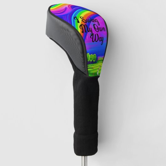 Ik schaar mijn eigen manier waarop Golf Head Hoesj Golfheadcover (Schuin)