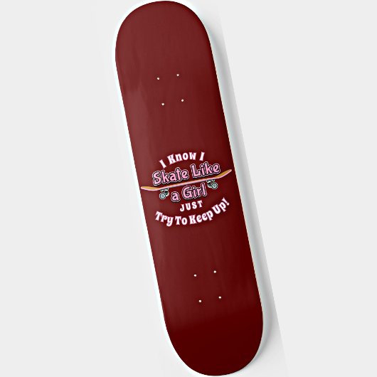 Ik Schaats als een meisje, probeer een skateboard 