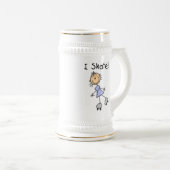 Ik schaats - de Schaatser van de Rol van het Bierpul (Voorkant rechts)