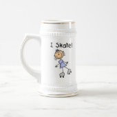 Ik schaats - de Schaatser van de Rol van het Bierpul (Links)