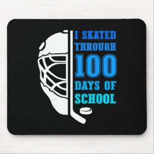Ik Schaatsde Door 100 Dagen School IJshockey Jonge Muismat