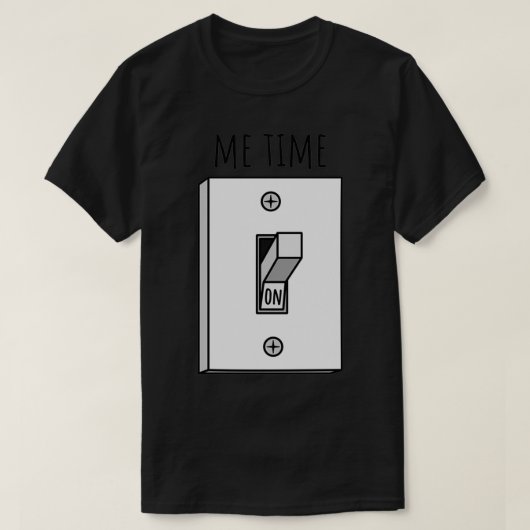 Ik schakelaar 2 van het tijdlicht t-shirt (Design voorkant)