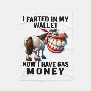 Ik scheef in mijn portemonnee nu heb ik gasgeld gr fleece deken