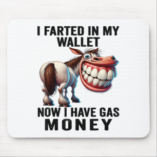 Ik scheef in mijn portemonnee nu heb ik gasgeld gr muismat