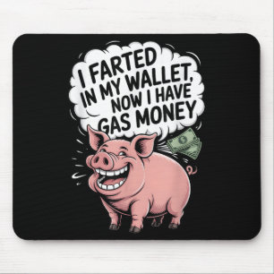 Ik scheef in mijn portemonnee nu heb ik gasgeld gr muismat