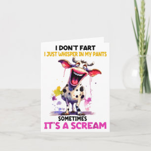 Ik scheet niet, ik fluister gewoon in mijn broek H Kaart