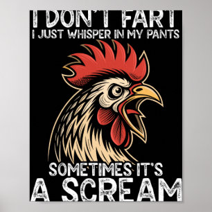 Ik Scheid Niet Ik Fluister Gewoon In Mijn Broek Ki Poster