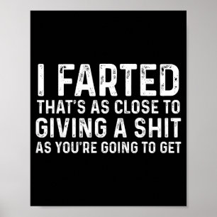 Ik Scheidde Dat Is Even Naat Bij Mij Die Een Zak F Poster
