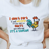 Ik scheten geen grappig Quote T-shirt