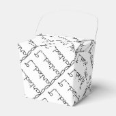 Ik scheten scheten scheten ik hou van scheten LOL  Bedankdoosjes (Voorkant Zijde)