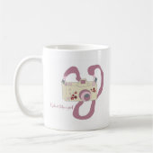 Ik schiet als een meisje. koffiemok (Links)