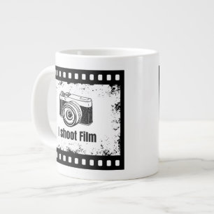 Ik schiet film - filmcamera grote koffiekop