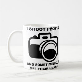 Ik Schiet Mensen Grappig Fotografie Fotograaf Mok