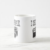 Ik schiet mensen neer koffiemok (Center)