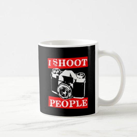 Ik schiet mensen neer koffiemok (Rechts)