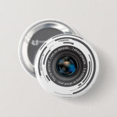 Ik schiet mensen neer ronde button 5,7 cm (Voorkant /achterkant)
