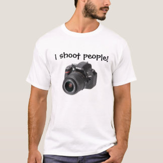 Ik schiet mensen neer t-shirt