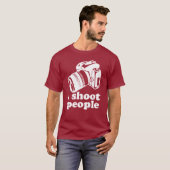 Ik schiet mensen neer! t-shirt (Voorkant volledig)