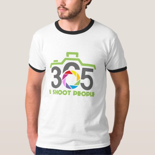 ik schiet mensen neer t-shirt (Voorkant)