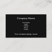 ik schiet mensen neer . visitekaartje (Achterkant)